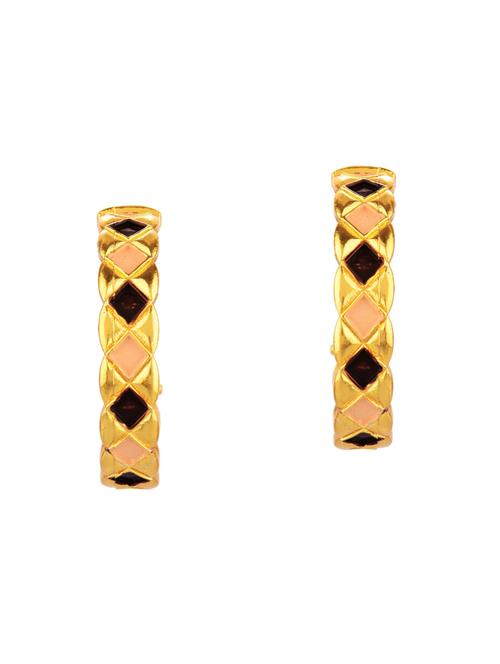 half hoop bali dangle geometric earrings set - 18057162 - Very Small Image - 1