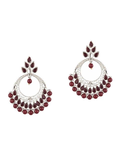 brown metal chandballi earring - 18057403 - Very Small Image - 1