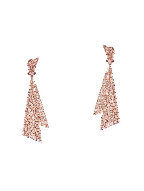 gold drop earring - 18058465 - Very Small Image - 1