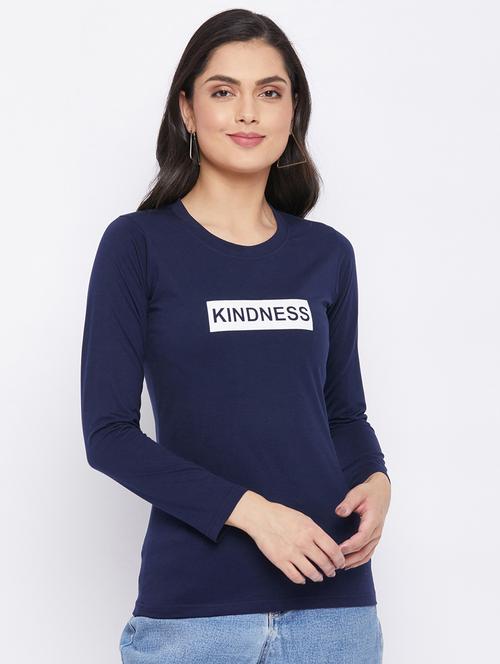 round neck solid top - 18058643 - Very Small Image - 1