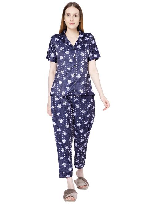 printed nightwear pyjama set - 18059965 - Very Small Image - 1