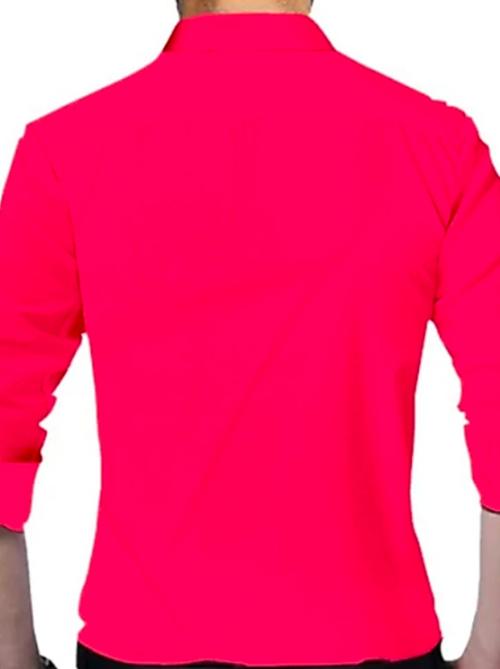 red cotton casual shirt - 18060237 - Very Small Image - 1
