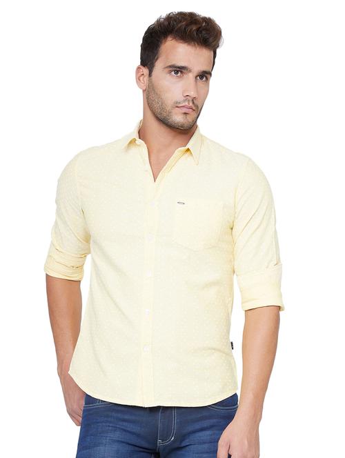 mellow yellow printed casual shirt - 18061971 - Very Small Image - 1