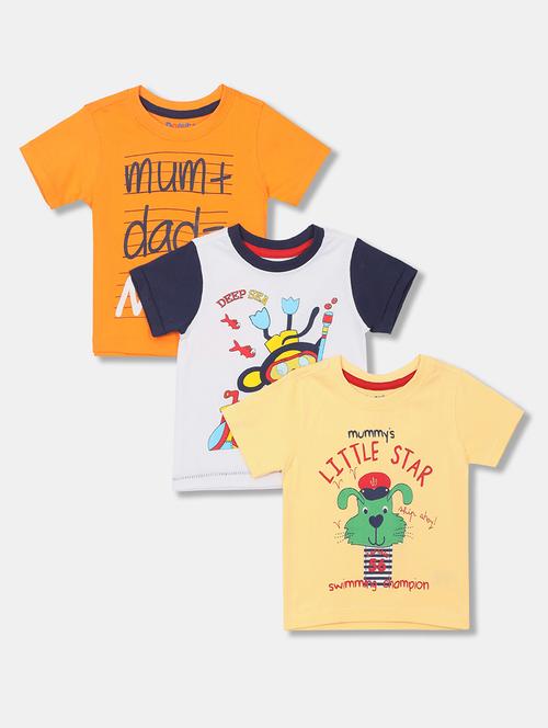 set of 3 printed t-shirt - 18062297 - Very Small Image - 1