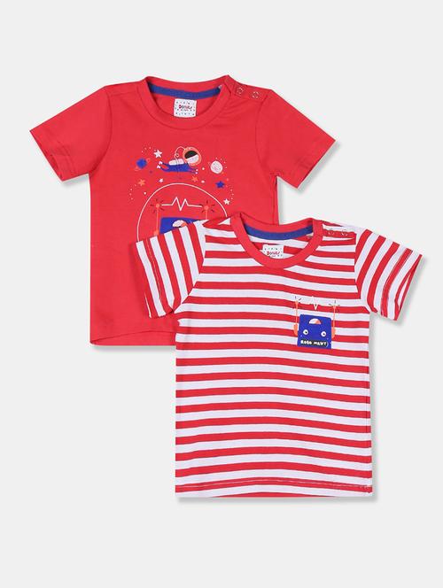 set of 2 printed t-shirt - 18062317 - Very Small Image - 1