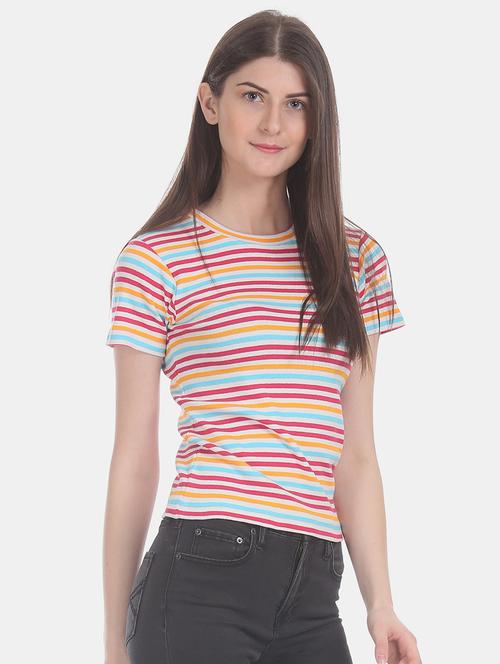 white cotton regular tshirt - 18064029 - Very Small Image - 1
