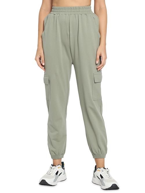 high rise solid joggers - 18066199 - Very Small Image - 1