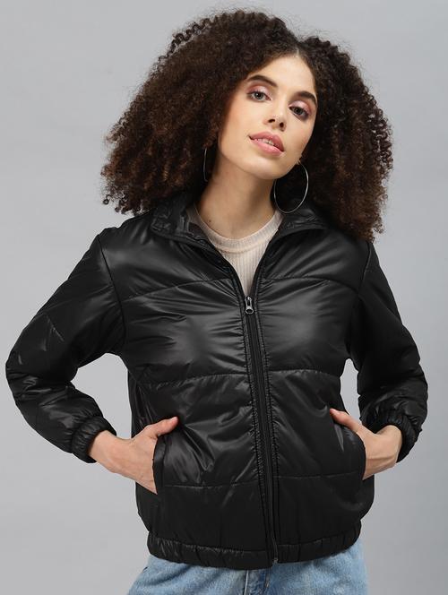 long sleeved quilted jacket - 18066452 - Very Small Image - 1
