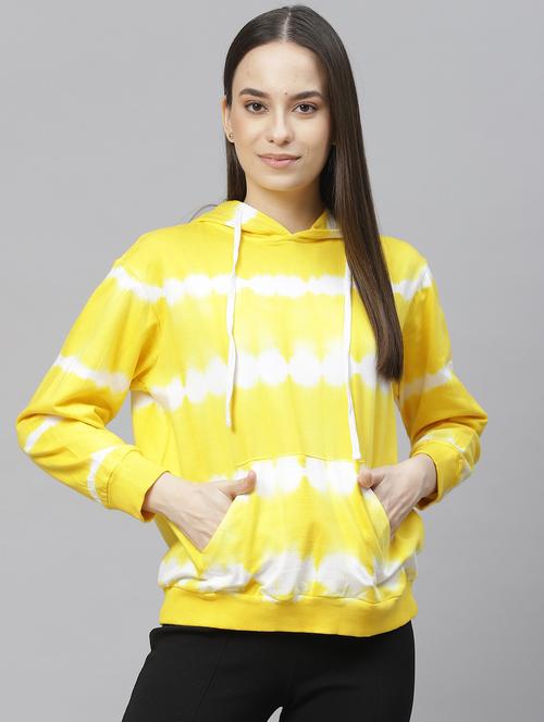 hooded neck tie & dye sweatshirt - 18066468 - Very Small Image - 1