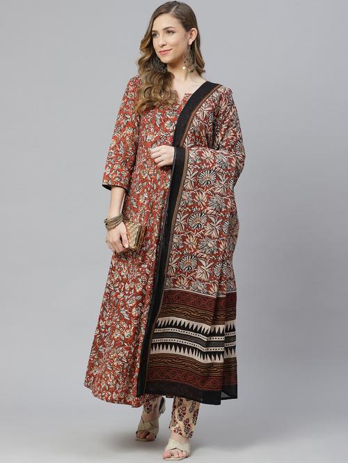 floral suit set - 18066517 - Very Small Image - 1