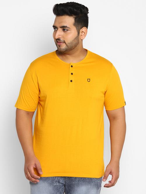 yellow cotton tshirt - 18066766 - Very Small Image - 1