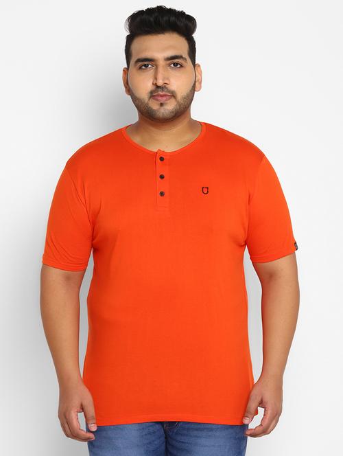 orange cotton tshirt - 18066769 - Very Small Image - 1