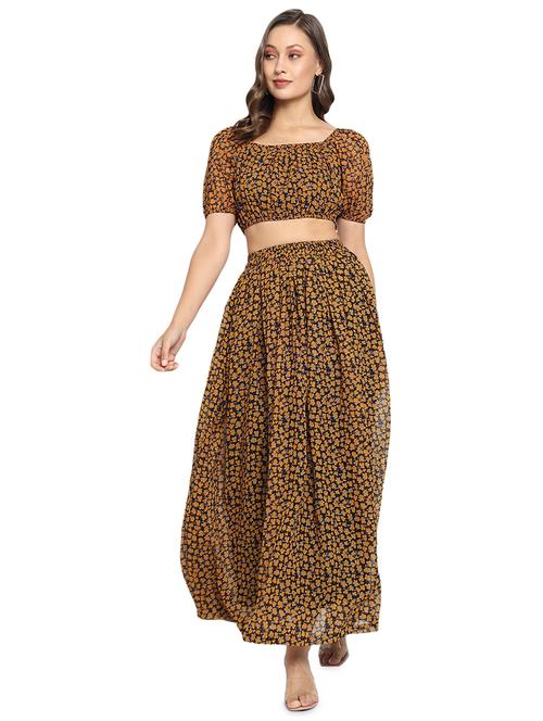 yellow polyester coord - 18066777 - Very Small Image - 1