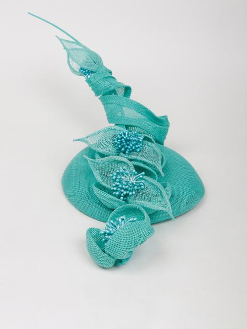 designer mint green embellished fascinators - 18066941 - Very Small Image - 1