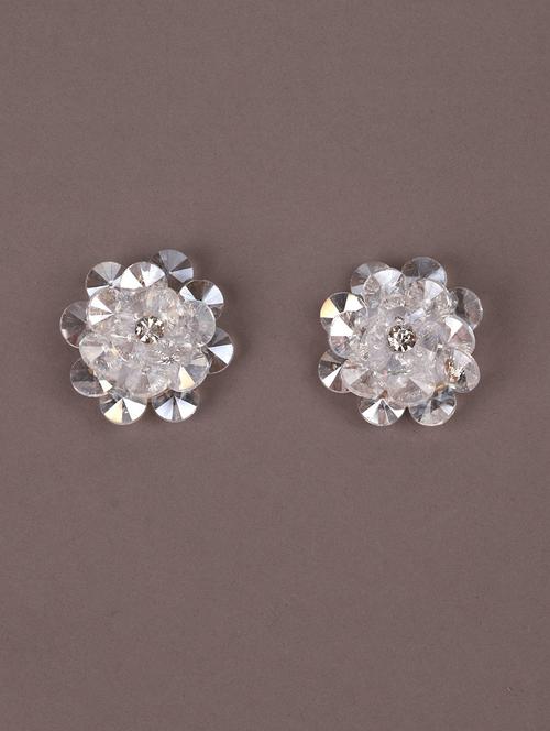yellow metal earring - 18066974 - Very Small Image - 1