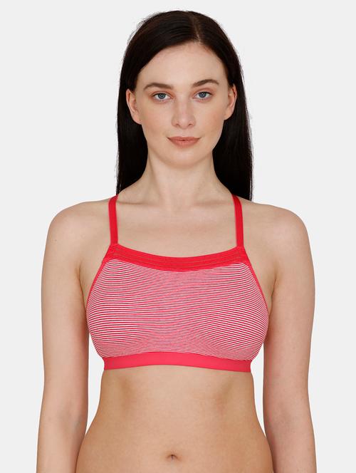 red striped sports bra - 18067131 - Very Small Image - 1