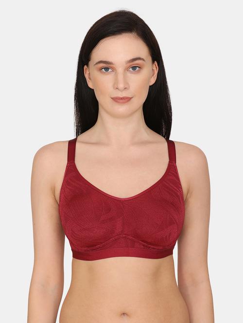 red solid regular bra - 18067171 - Very Small Image - 1