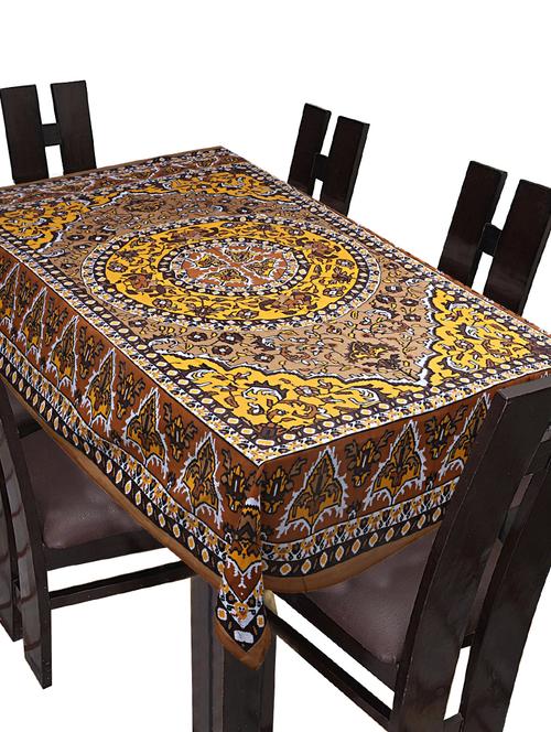 indhome life 144 tc cotton printed table cover(60 inch * 90 inch) - 18067719 - Very Small Image - 1