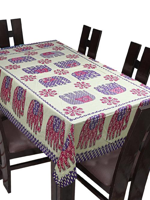 indhome life 144 tc cotton printed table cover(60 inch * 90 inch) - 18067721 - Very Small Image - 1