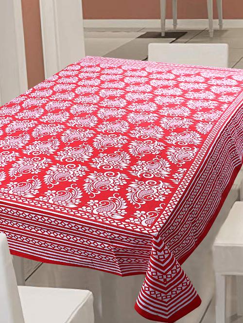 indhome life 144 tc cotton printed table cover(60 inch * 90 inch) - 18067727 - Very Small Image - 1