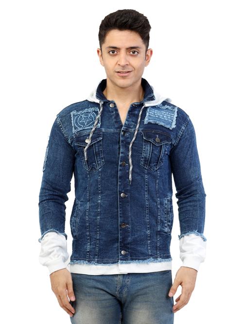 mens shirt denim jocket - 18067829 - Very Small Image - 1