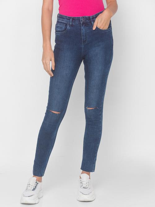 light blue cotton jean - 18068182 - Very Small Image - 1