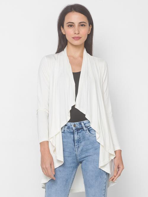 white solid regular shrug - 18068194 - Very Small Image - 1
