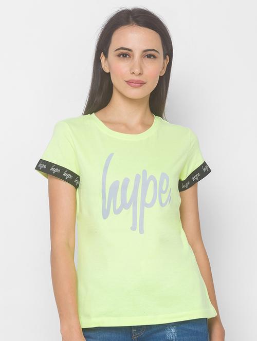 green cotton regular tshirt - 18068222 - Very Small Image - 1