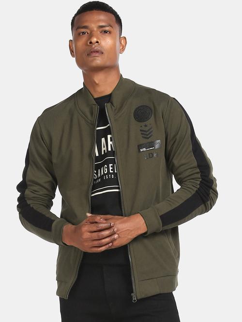 green cotton sweatshirt - 18068366 - Very Small Image - 1
