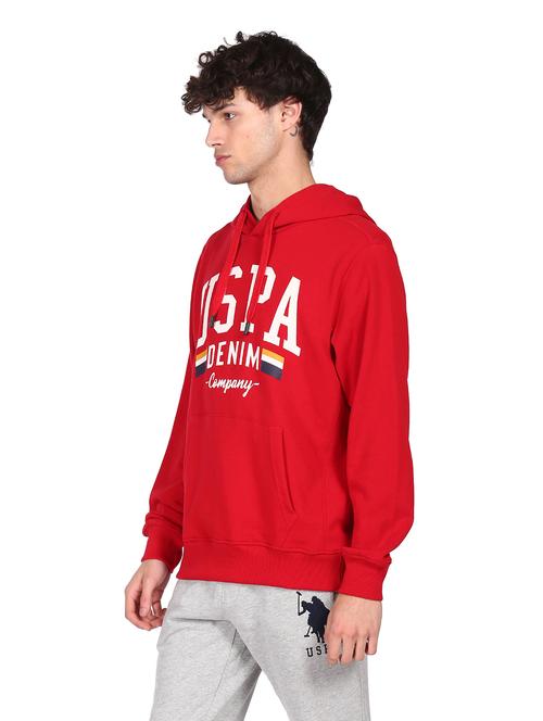 red cotton sweatshirt - 18068462 - Very Small Image - 1