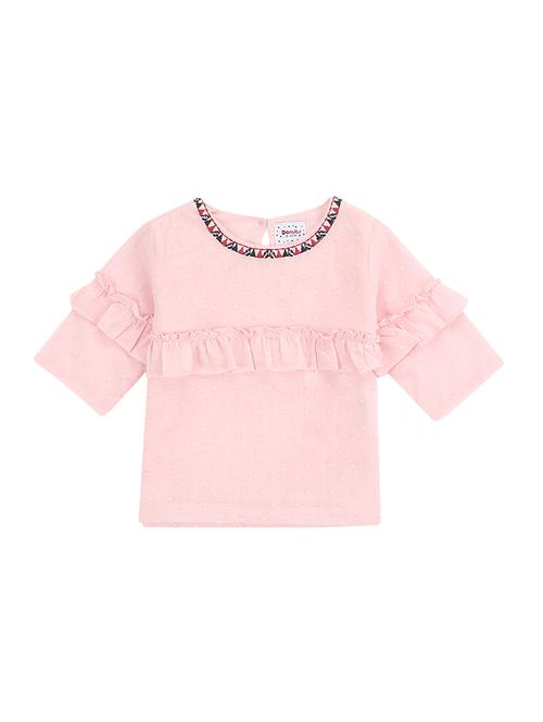 pink solid regular top - 18068974 - Very Small Image - 1