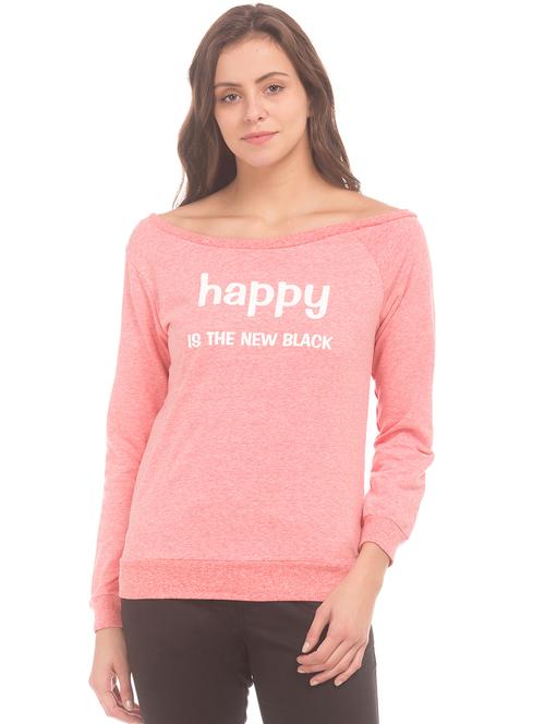 pink cotton sweatshirt - 18069512 - Very Small Image - 1