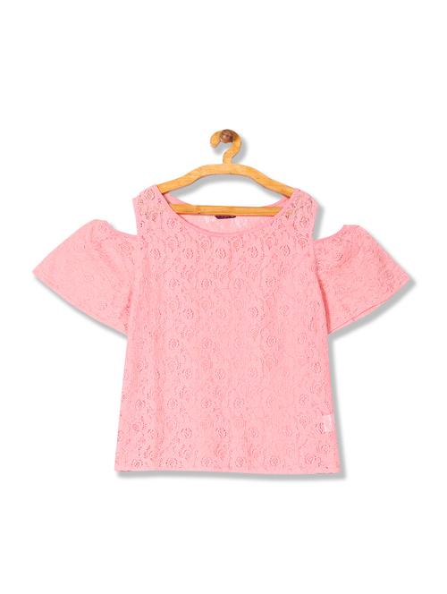 pink cotton regular top - 18069713 - Very Small Image - 1