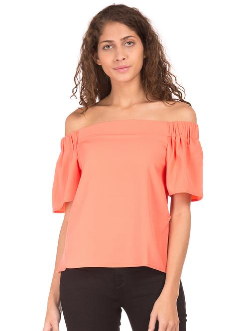 orange polyester regular top - 18069766 - Very Small Image - 1