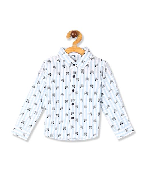 printed regular shirt - 18071045 - Very Small Image - 1