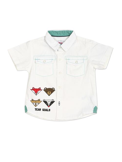 white solid shirt - 18071131 - Very Small Image - 1