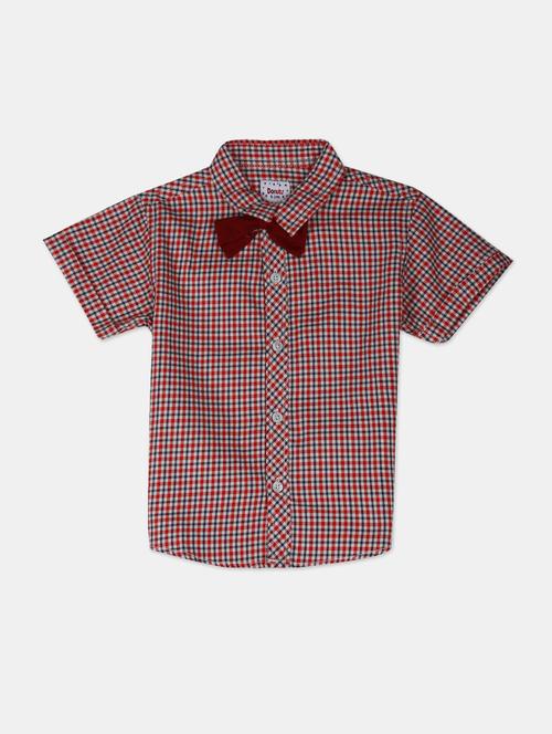 short sleeves printed shirt - 18071145 - Very Small Image - 1