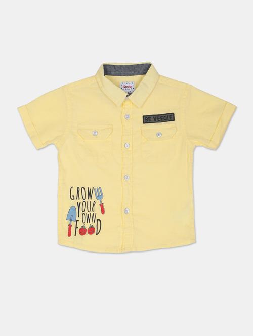 short sleeves printed shirt - 18071147 - Very Small Image - 1