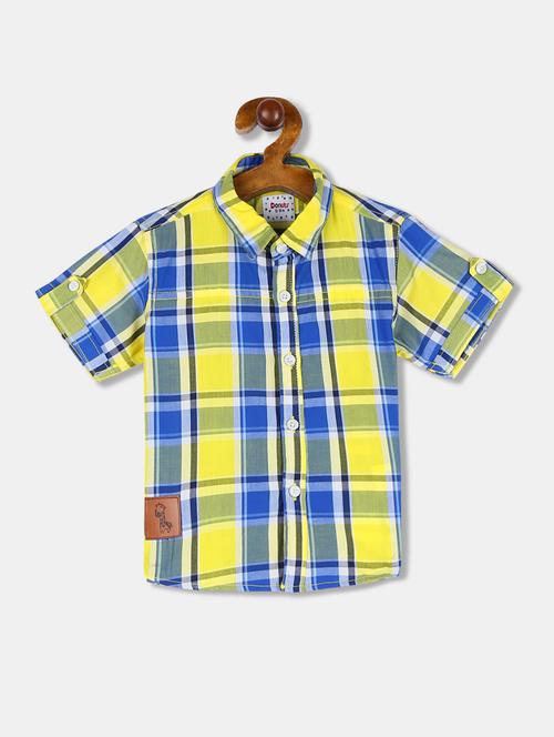 short sleeves printed shirt - 18071157 - Very Small Image - 1