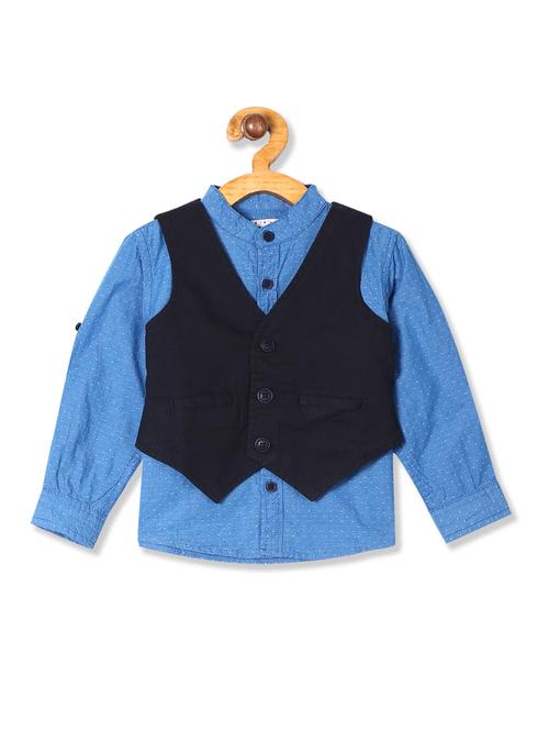 long sleeves regular shirt - 18071462 - Very Small Image - 1