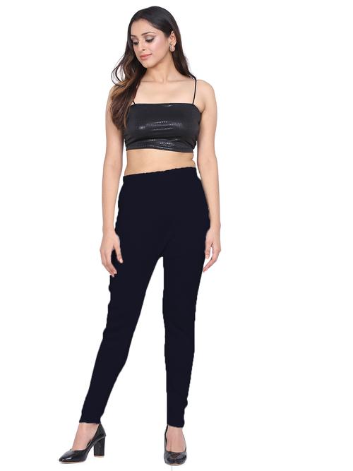 dark blue woolen leggings 28 to - 18072105 - Very Small Image - 1