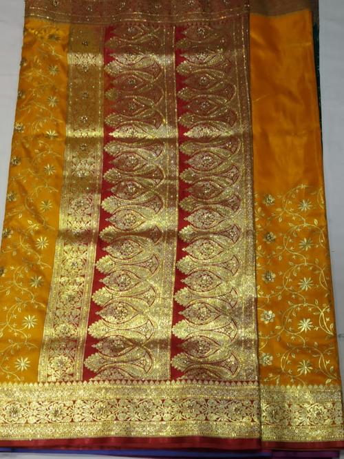 silk saree - 18072117 - Very Small Image - 1