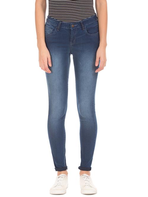 mid rise stone washed jean - 18073360 - Very Small Image - 1