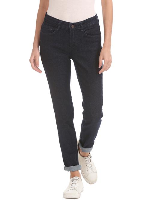 mid rise stone washed jean - 18073411 - Very Small Image - 1