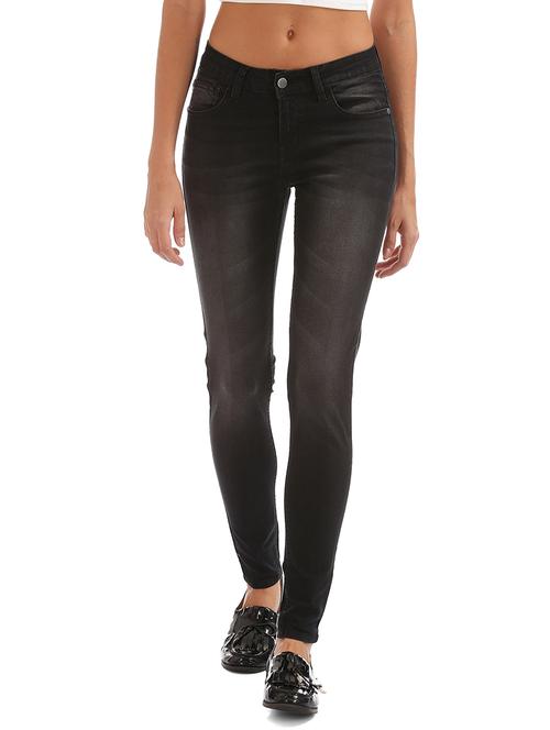 mid rise stone washed jean - 18073412 - Very Small Image - 1