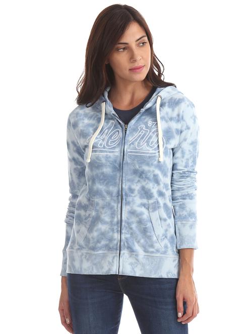hooded neck printed sweatshirt - 18074001 - Very Small Image - 1