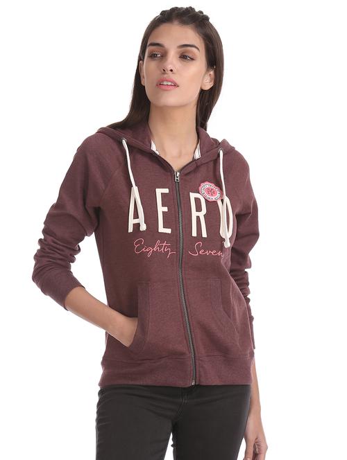 hooded neck printed sweatshirt - 18074004 - Very Small Image - 1