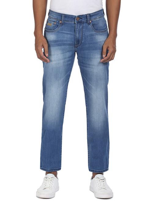 mens slim fit plain jeans - 18074597 - Very Small Image - 1
