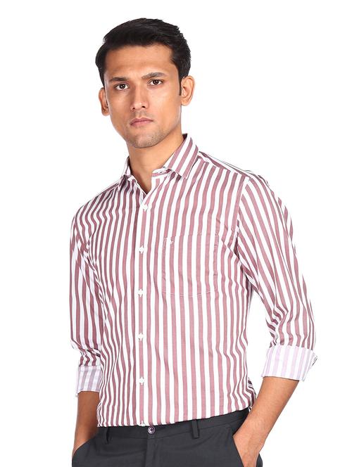 red cotton formal men's shirt - 18074894 - Very Small Image - 1