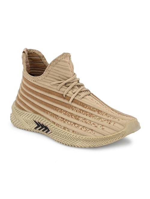 beige lace up sport shoe - 18076157 - Very Small Image - 1